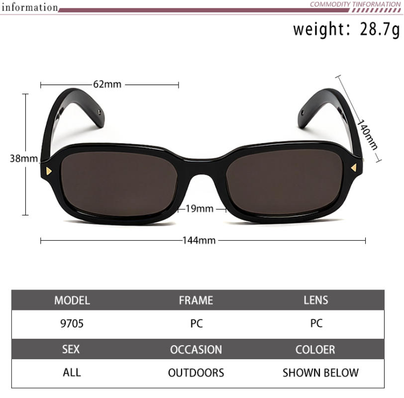 PEM05 Designer sunglasses luxury Spicy girl style sunglasses for women Sexy trend men gift glasses Beach shading UV protection polarized glasses with box