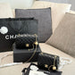 CEM243 New Designer Lambskin Leather Quilted Tabby Handbags Gold Hardware Chains Letter C Hasp Shoulder Bag