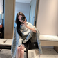 DEM385 new arrive  Hot sale brown black blue color fashion beautiful  scarf  for woman gift  to choose
