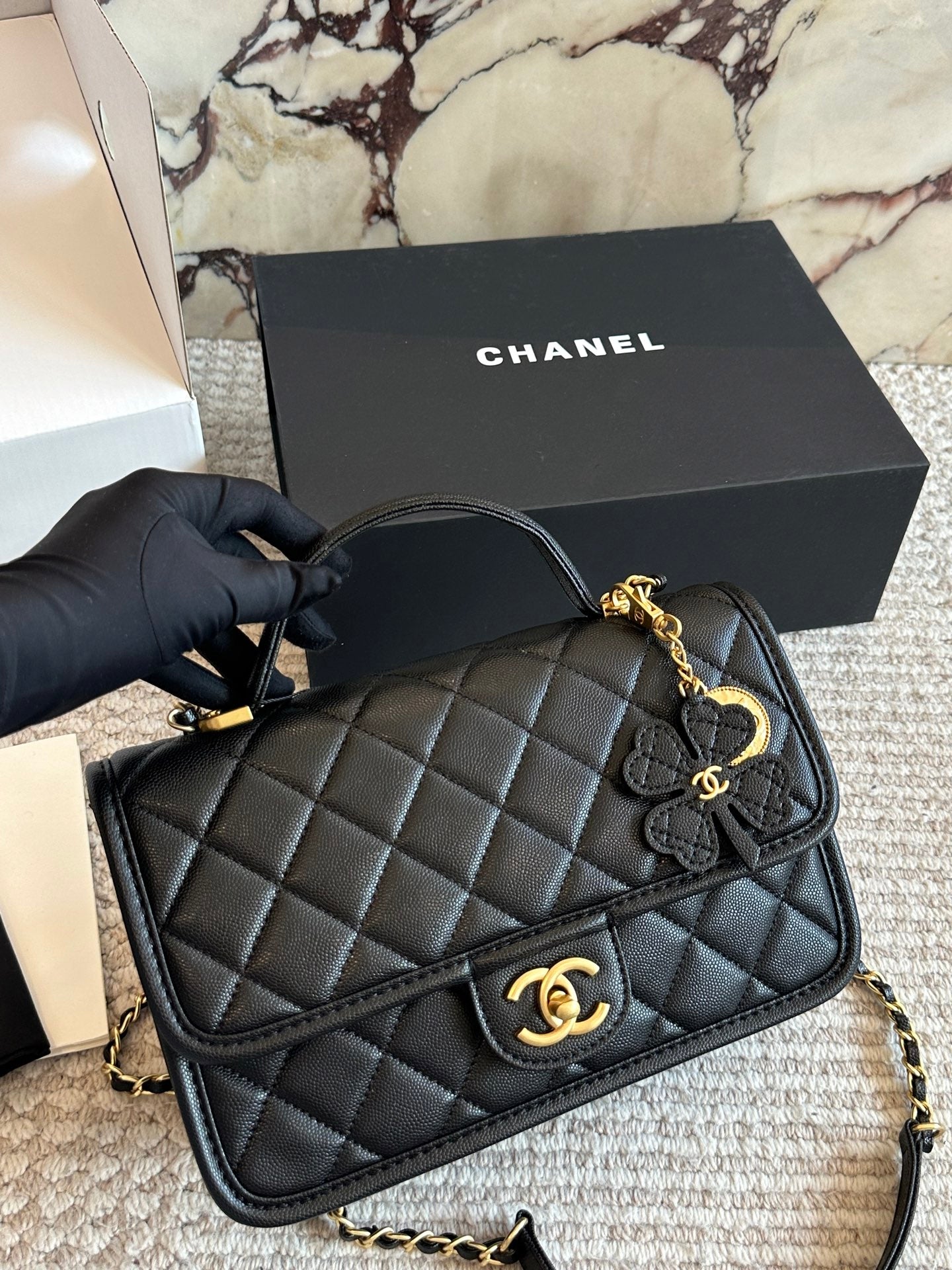CEM239 New arrive fashion mini black bag for woman beautiful gift to choose gift 25*13cm