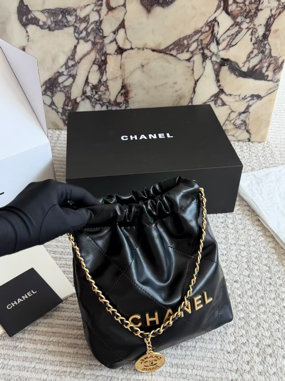 CEM335 New arrive fashion black color bag for woman beautiful gift to choose gift size to choose 20*20cm