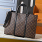 LEM330 Hot sale fashion black brown  bag for woman and men gift size 31*39*8.5cm