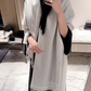 DEM393 new arrive  Hot sale black grey pink color fashion beautiful  scarf  for woman gift  to choose