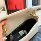 SEM05 New Designer handBag Shoulder Bag for women black white color 28cm