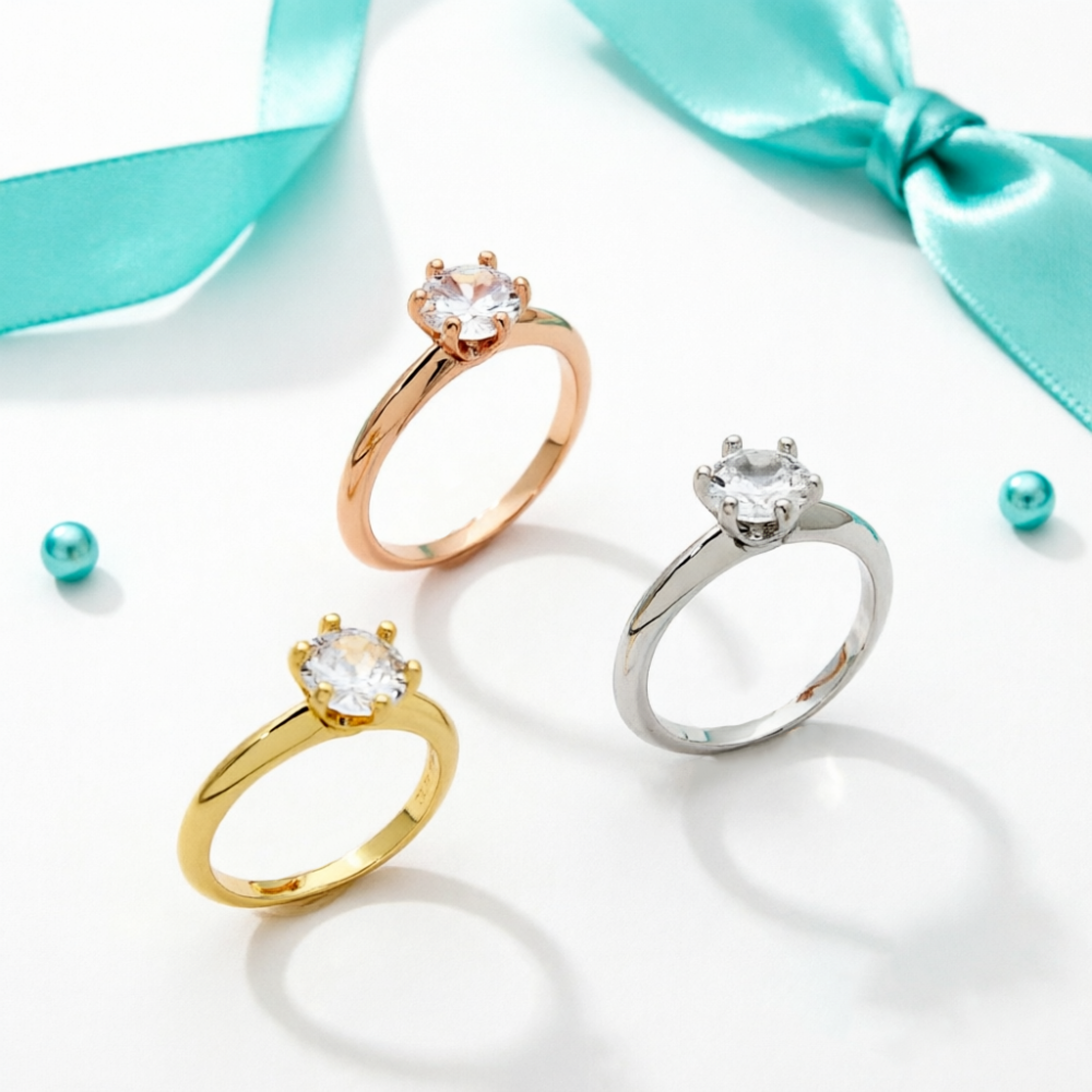 TEM54 New Classic Ring Brand Designer Titanium Steel Ring Gold Ring Women Mens Ring Love Promise Jewelry #6 #7 #8 #9