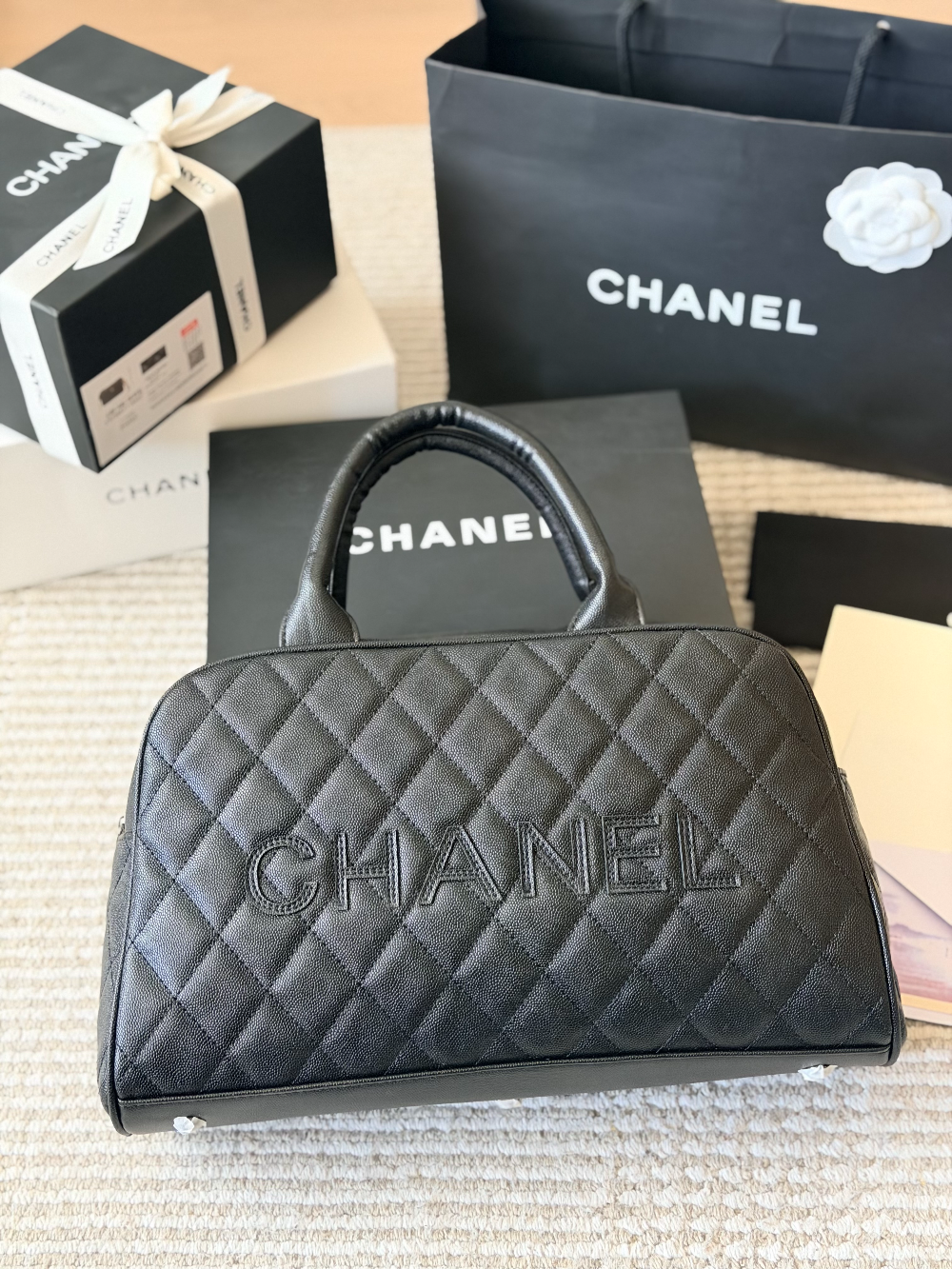 CEM471 New arrive fashion black color bag for woman beautiful gift to choose 36*21cm