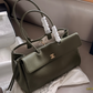CEM289 New arrive fashion black red green brown bag for woman hands bag beautiful gift to choose gift 38*25cm