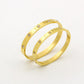 Fashion Crystal Bracelets for Women Silver Gold Rose Bangle Bracelet Titanium Jewelry