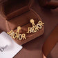 DEM29  New arrive fashion gold color earring  for woman jewelry beautiful jewelry to choose gift no with box