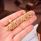 DEM29  New arrive fashion gold color earring  for woman jewelry beautiful jewelry to choose gift no with box