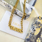 DEM98 New arrive Fashion Design gold color necklace Charm For Women Jewelry