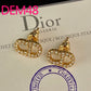 DEM48  New arrive fashion gold color earring  for woman beautiful jewelry to choose gift