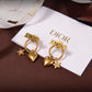 DEM36  New arrive fashion gold color earring  for woman beautiful jewelry to choose gift