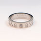 BE120 Fashion Titanium Stainless Steel Wedding Rings Bague Femme for woman Men gift