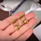DEM36  New arrive fashion gold color earring  for woman beautiful jewelry to choose gift