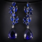 LEM47 Hot Sale Fashion Multi-color Beautiful Women's Earrings Luxury Long Earrings jewelry High-end Dinner Decorations
