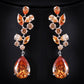 LEM47 Hot Sale Fashion Multi-color Beautiful Women's Earrings Luxury Long Earrings jewelry High-end Dinner Decorations