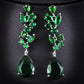 LEM47 Hot Sale Fashion Multi-color Beautiful Women's Earrings Luxury Long Earrings jewelry High-end Dinner Decorations