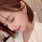 DEM25 New arrive fashion gold color white earring  for woman jewelry beautiful jewelry no with box